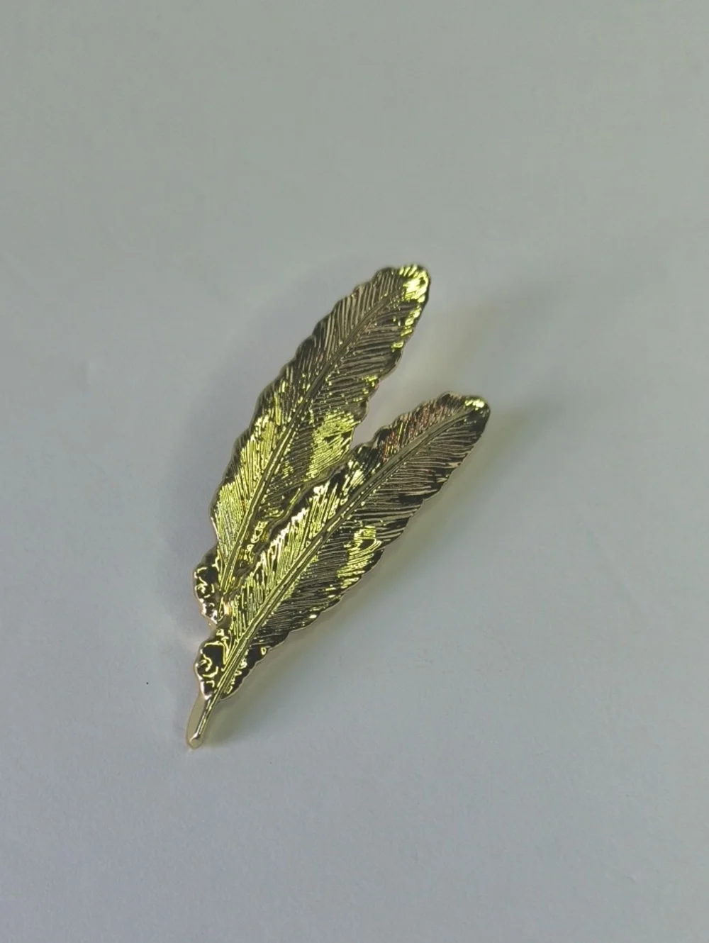 Gerrys Gold Tone Feather Pin Brooch